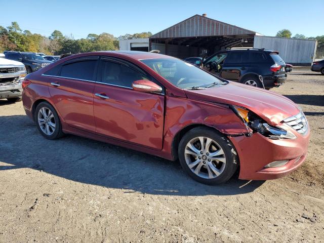 5NPEC4AC9DH663931 - 2013 HYUNDAI SONATA SE RED photo 4