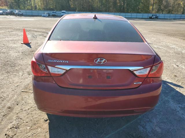 5NPEC4AC9DH663931 - 2013 HYUNDAI SONATA SE RED photo 6