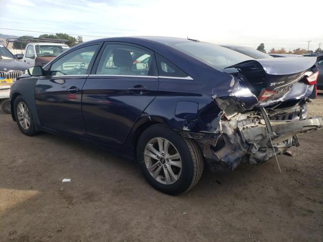 5NPEB4AC6BH129642 - 2011 HYUNDAI SONATA GLS BLUE photo 2