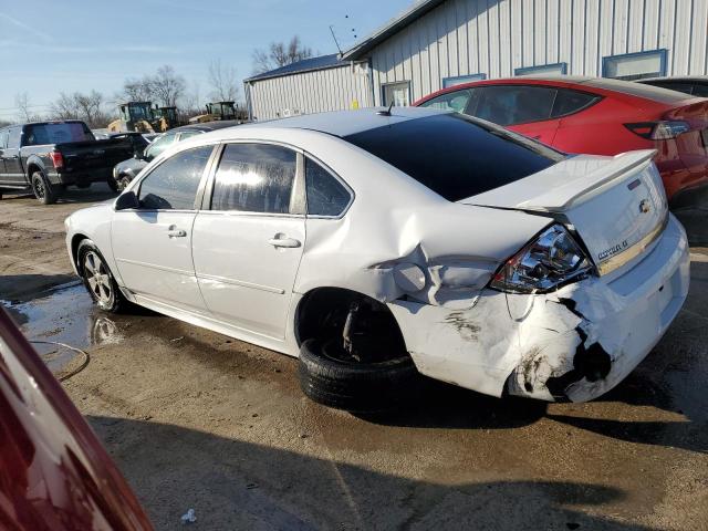 2G1WB5EN2A1140507 - 2010 CHEVROLET IMPALA LT WHITE photo 2