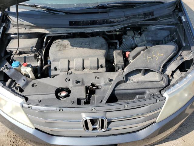 5FNRL5H47DB502630 - 2013 HONDA ODYSSEY EX GRAY photo 12