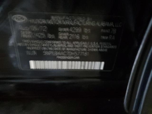 5NPEB4AC7DH577181 - 2013 HYUNDAI SONATA GLS BLACK photo 12