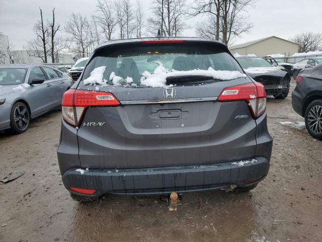 3CZRU6H3XKG732979 - 2019 HONDA HR-V LX GRAY photo 6