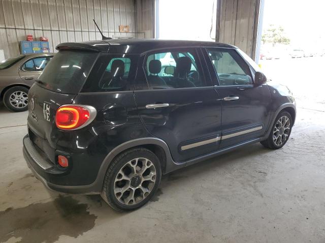 ZFBCFADH4EZ007833 - 2014 FIAT 500L TREKKING BLACK photo 3