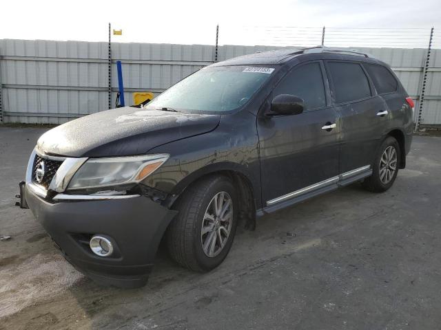 5N1AR2MN9FC647026 - 2015 NISSAN PATHFINDER S 黑色 照片 1