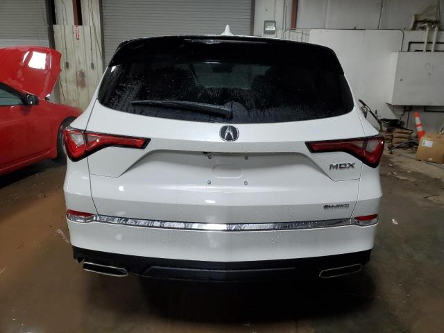 5J8YE1H39RL016705 - 2024 ACURA MDX WHITE photo 6