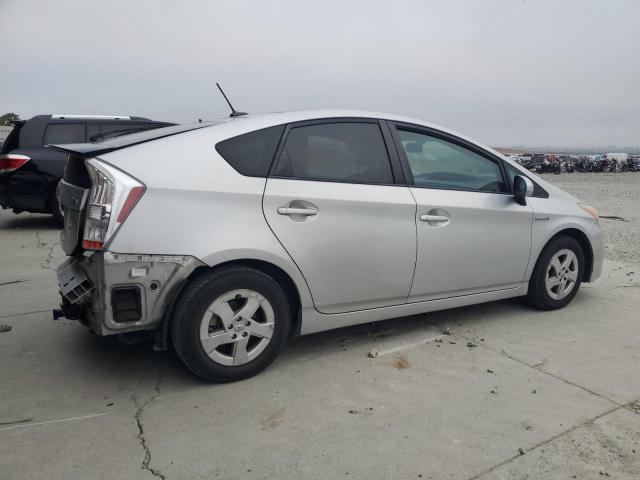 JTDKN3DU6B5343815 - 2011 TOYOTA PRIUS Gümüş foto 3