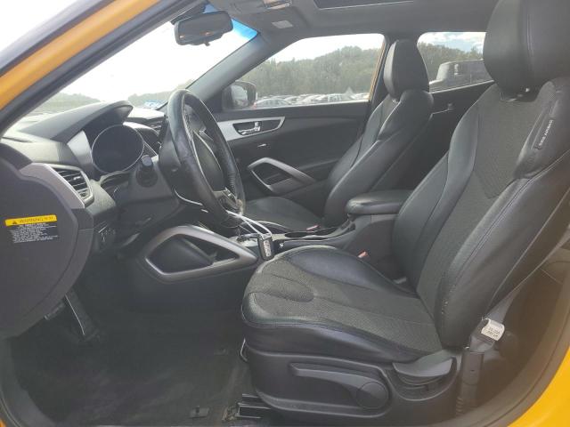 KMHTC6AD2CU072352 - 2012 HYUNDAI VELOSTER GOLD photo 7