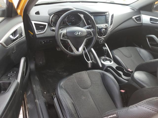 KMHTC6AD2CU072352 - 2012 HYUNDAI VELOSTER GOLD photo 8