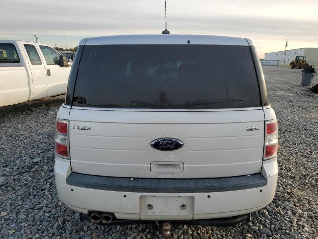 2FMGK5CC9BBD12486 - 2011 FORD FLEX SEL WHITE photo 6