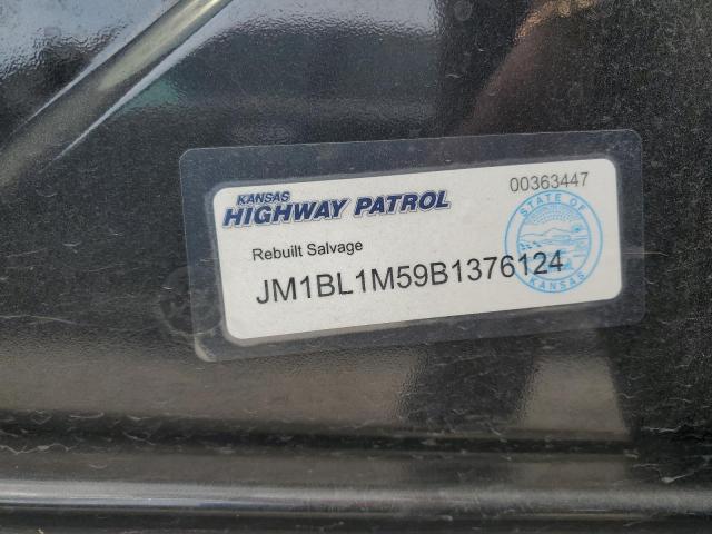 JM1BL1M59B1376124 - 2011 MAZDA 3 S გრაფიტი ფოტო 12