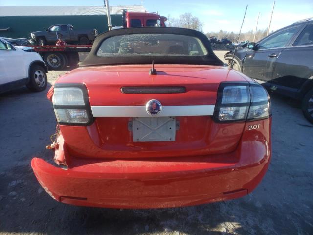 YS3FE7CY6A6000906 - 2010 SAAB 9-3 2.0T RED photo 6