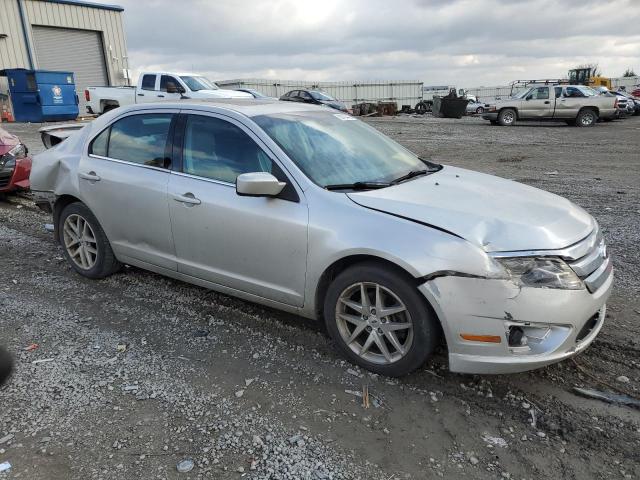 3FAHP0JG8CR148403 - 2012 FORD FUSION SEL SILVER photo 4