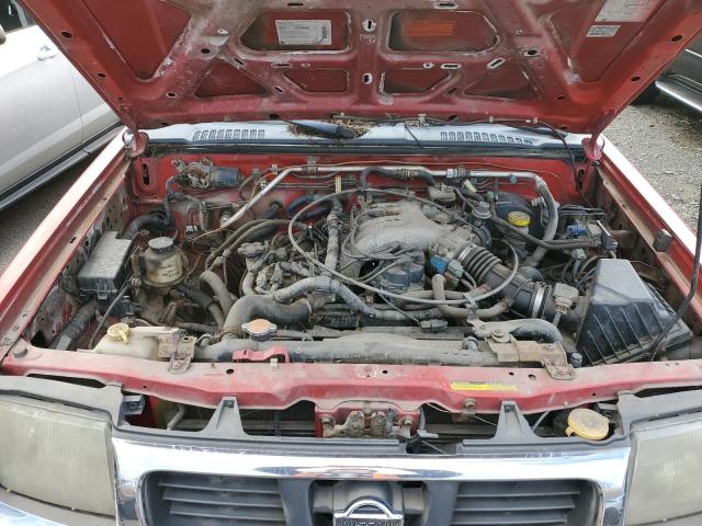 1N6ED26Y2XC310823 - 1999 NISSAN FRONTIER KING CAB XE RED photo 11