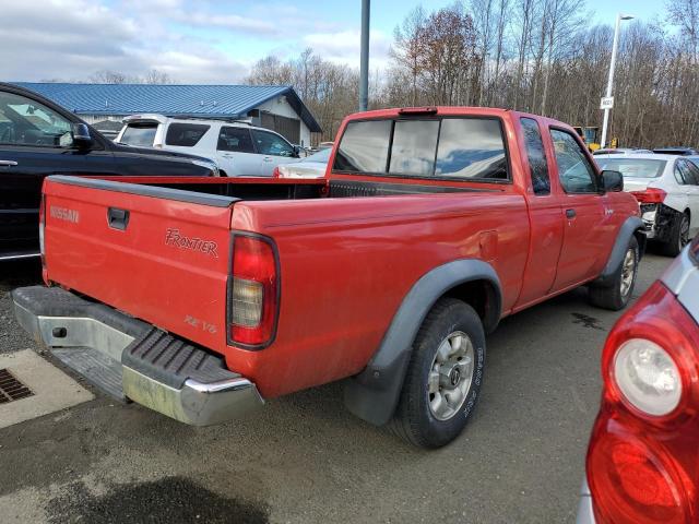 1N6ED26Y2XC310823 - 1999 NISSAN FRONTIER KING CAB XE RED photo 3