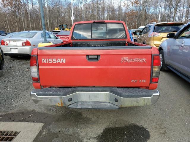 1N6ED26Y2XC310823 - 1999 NISSAN FRONTIER KING CAB XE RED photo 6