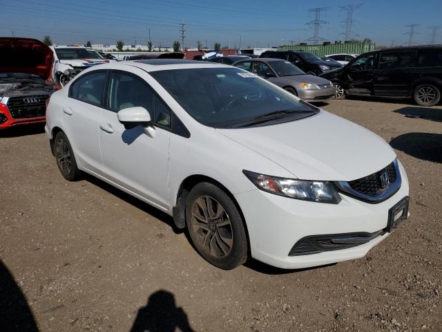 19XFB2F86FE007712 - 2015 HONDA CIVIC EX WHITE photo 4