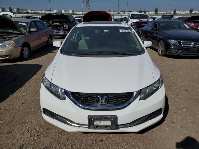 19XFB2F86FE007712 - 2015 HONDA CIVIC EX WHITE photo 5