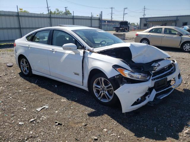 3FA6P0SU2FR265023 - 2015 FORD FUSION TITANIUM PHEV 白色 照片 4