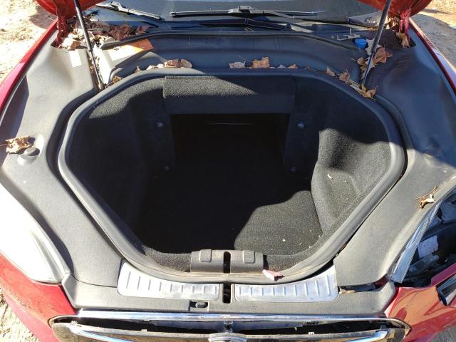 5YJSA1H10EFP29102 - 2014 TESLA MODEL S წითელი ფოტო 11
