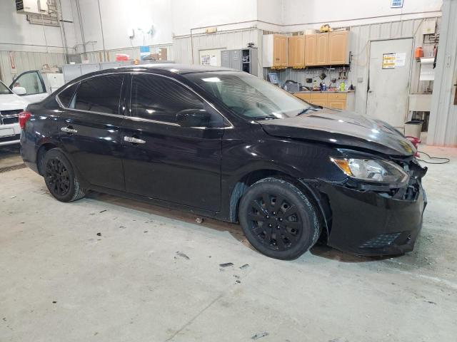 3N1AB7AP8GY218323 - 2016 NISSAN SENTRA S BLACK photo 4