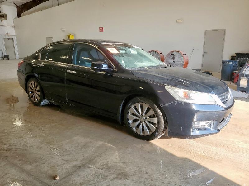 1HGCR2F86DA224189 - 2013 HONDA ACCORD EXL შავი ფოტო 4
