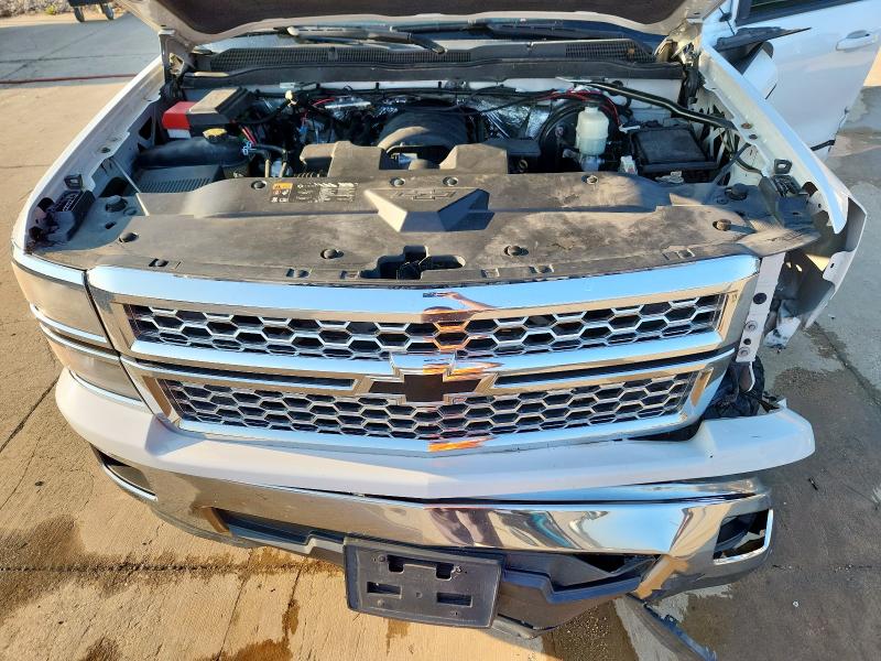 1GCRCREC6FZ180076 - 2015 CHEVROLET SILVERADO C1500 LT WHITE photo 11