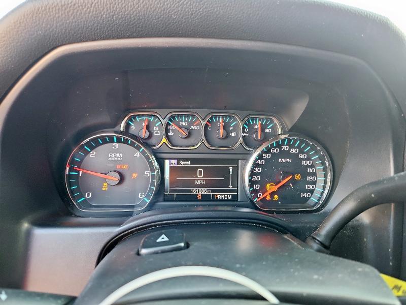 1GCRCREC6FZ180076 - 2015 CHEVROLET SILVERADO C1500 LT WHITE photo 9