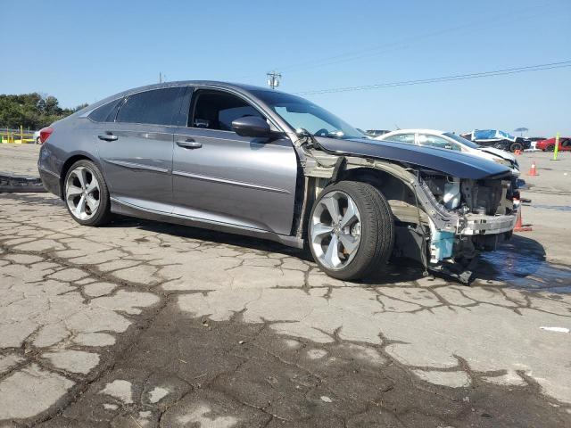1HGCV2F97KA005243 - 2019 HONDA ACCORD TOURING Серый фото 4