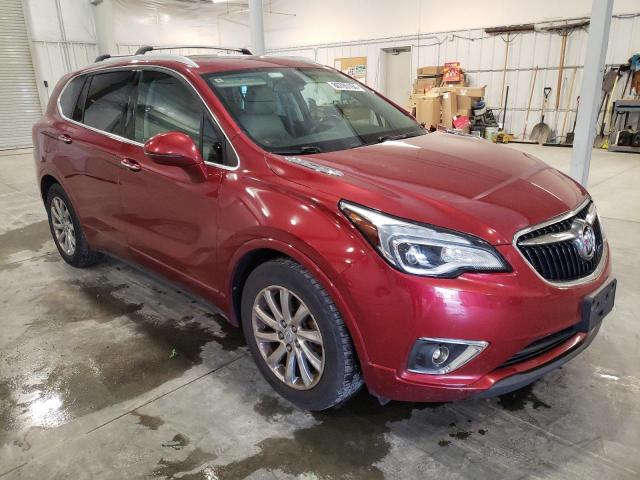 LRBFXCSA6KD039828 - 2019 BUICK ENVISION ESSENCE RED photo 4