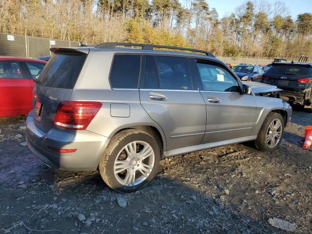 WDCGG8JB4FG430052 - 2015 MERCEDES-BENZ GLK 350 4MATIC GRAY photo 3