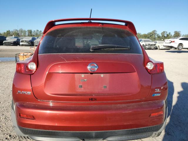 JN8AF5MR1CT116730 - 2012 NISSAN JUKE S RED photo 6