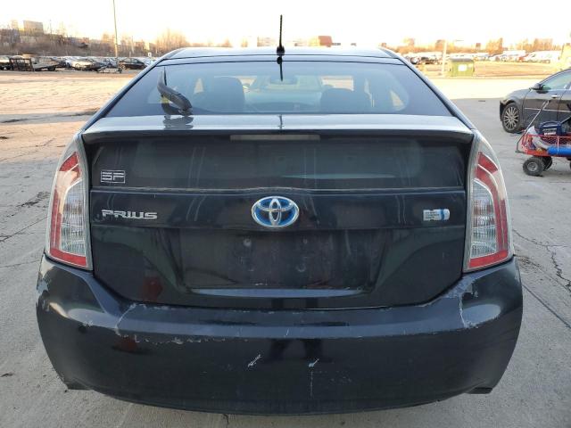 JTDKN3DU1D0341468 - 2013 TOYOTA PRIUS BLACK photo 6