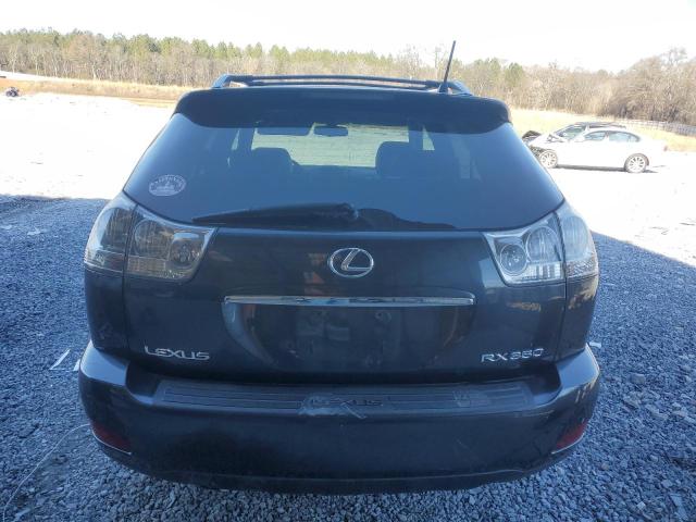 2T2GK31U29C060386 - 2009 LEXUS RX 350 BLACK photo 6