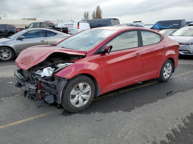 KMHDH4AE4GU483034 - 2016 HYUNDAI ELANTRA SE BURGUNDY photo 1