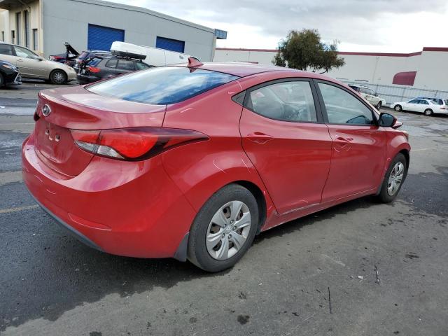 KMHDH4AE4GU483034 - 2016 HYUNDAI ELANTRA SE BURGUNDY photo 3