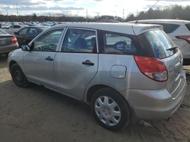 2T1KR32E43C048619 - 2003 TOYOTA COROLLA MA XR SILVER photo 2