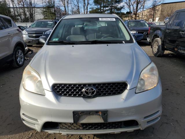 2T1KR32E43C048619 - 2003 TOYOTA COROLLA MA XR SILVER photo 5