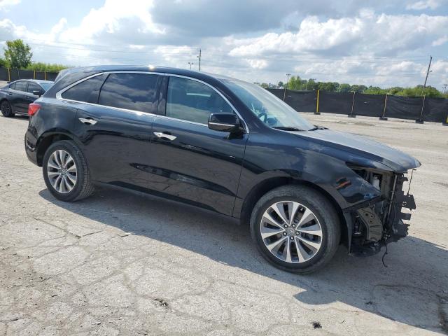 5FRYD4H42EB024927 - 2014 ACURA MDX TECHNOLOGY შავი ფოტო 4