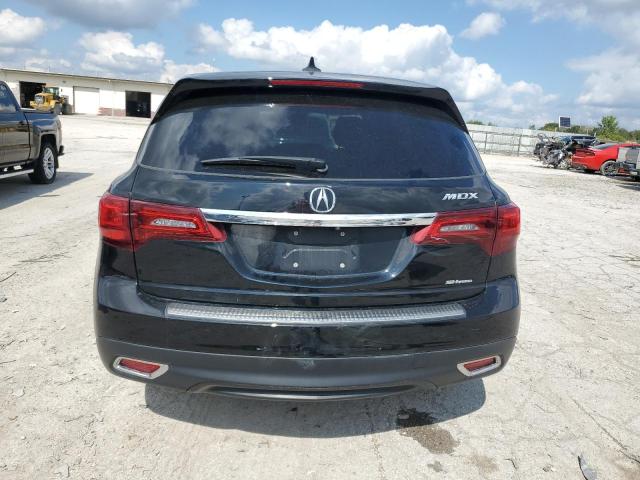 5FRYD4H42EB024927 - 2014 ACURA MDX TECHNOLOGY შავი ფოტო 6