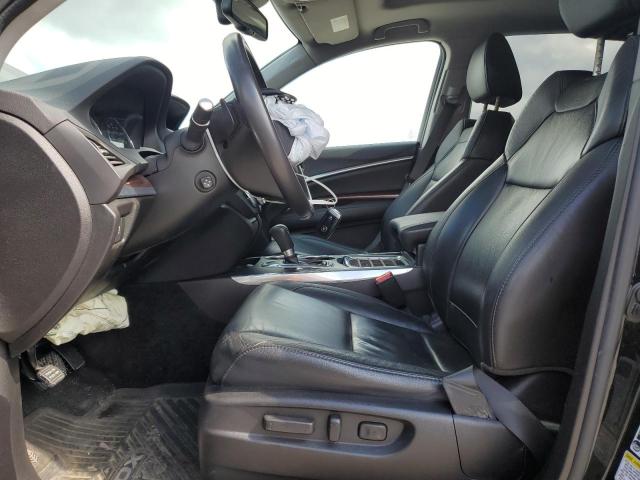 5FRYD4H42EB024927 - 2014 ACURA MDX TECHNOLOGY შავი ფოტო 7