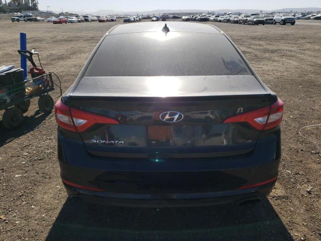 5NPE24AF3HH524333 - 2017 HYUNDAI SONATA SE BLACK photo 6