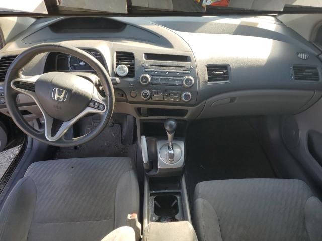 2HGFG1B62AH507123 - 2010 HONDA CIVIC LX BLACK photo 8