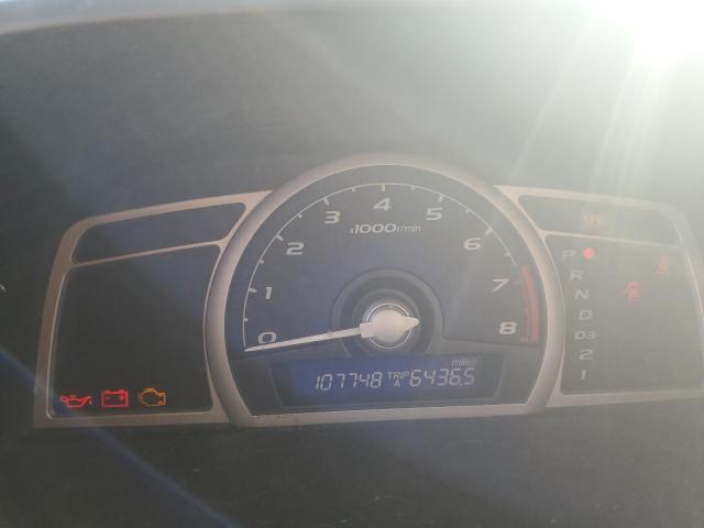 2HGFG1B62AH507123 - 2010 HONDA CIVIC LX BLACK photo 9