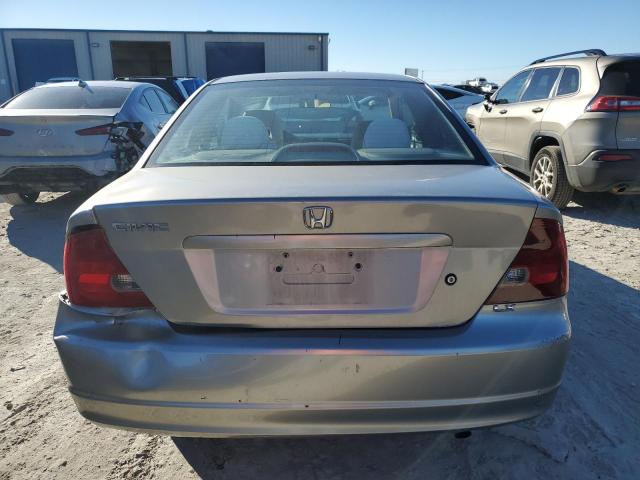 1HGEM22533L058252 - 2003 HONDA CIVIC LX GRAY photo 6