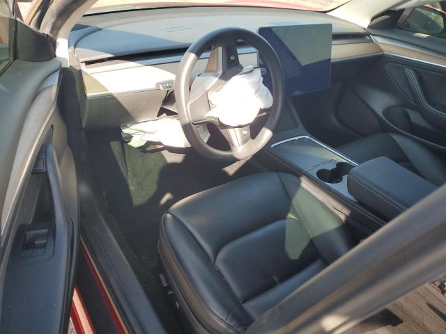 5YJ3E1EA2NF212574 - 2022 TESLA MODEL 3 红色 照片 8