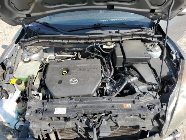 JM1BL1TF4D1736607 - 2013 MAZDA 3 I ვერცხლისფერი ფოტო 11