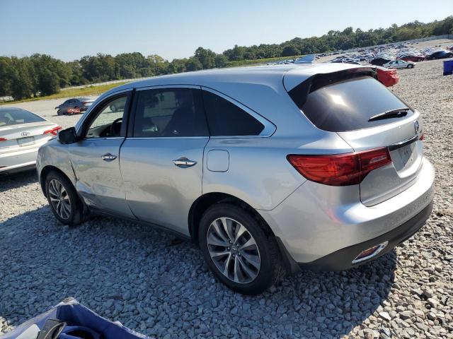 5FRYD3H48EB011612 - 2014 ACURA MDX TECHNOLOGY ვერცხლისფერი ფოტო 2