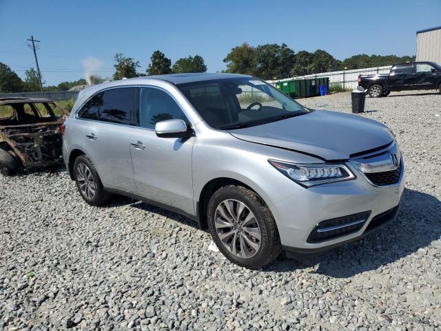 5FRYD3H48EB011612 - 2014 ACURA MDX TECHNOLOGY ვერცხლისფერი ფოტო 4