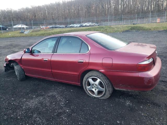 19UUA56652A028561 - 2002 ACURA 3.2TL RED photo 2